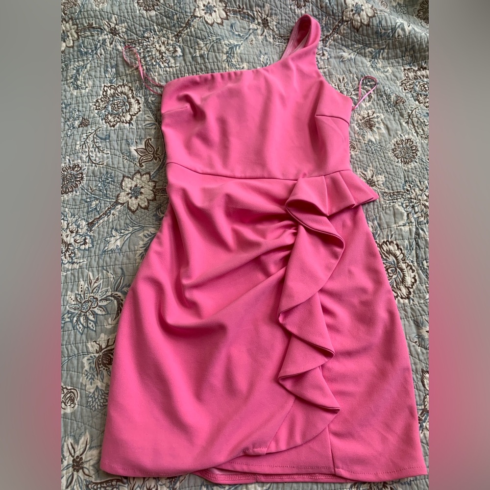 Lena Pink Cocktail Dress